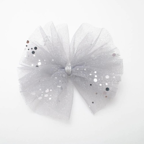 Hairpin tulle grey
