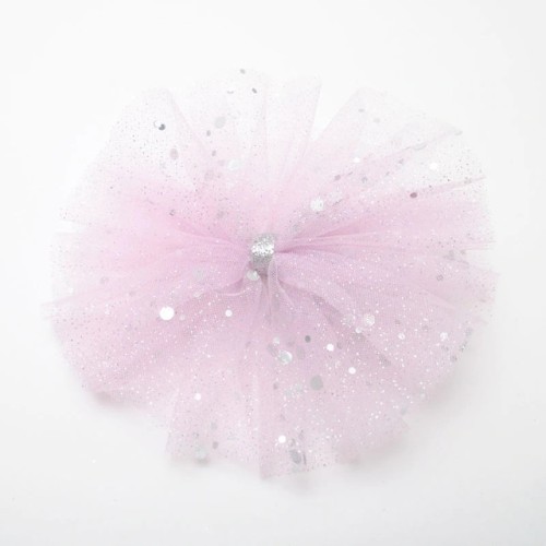 Hairpin tulle pink