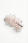pink floral hair clip, girls communion hair accessories, flower girl headpiece, chiffon flower clip, kids wedding hair accessories, luxury hair clip