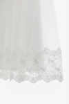 girls confirmation dress, cream white tulle dress, lace dress for girls, flower girl dress ireland, elegant kids party wear, junior bridesmaid dress
