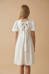 girls cream dress, communion dress ireland, flower girl dress, elegant girls occasion wear, white party dress for girls, kids wedding outfit