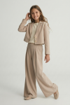 girls occasion set Emi beige, communion outfit girl, flower girl set beige, special occasion suit girl, zoyadresses UK