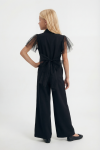 girls Blair jumpsuit styling, full Debs outfit, black formal wear with accessories