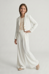 girls Emi white set styling, full communion outfit, white formal kids