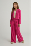 girls Emi set fuchsia occasion, summer wedding outfit girl, vibrant kids set pink, bold formal girl UK