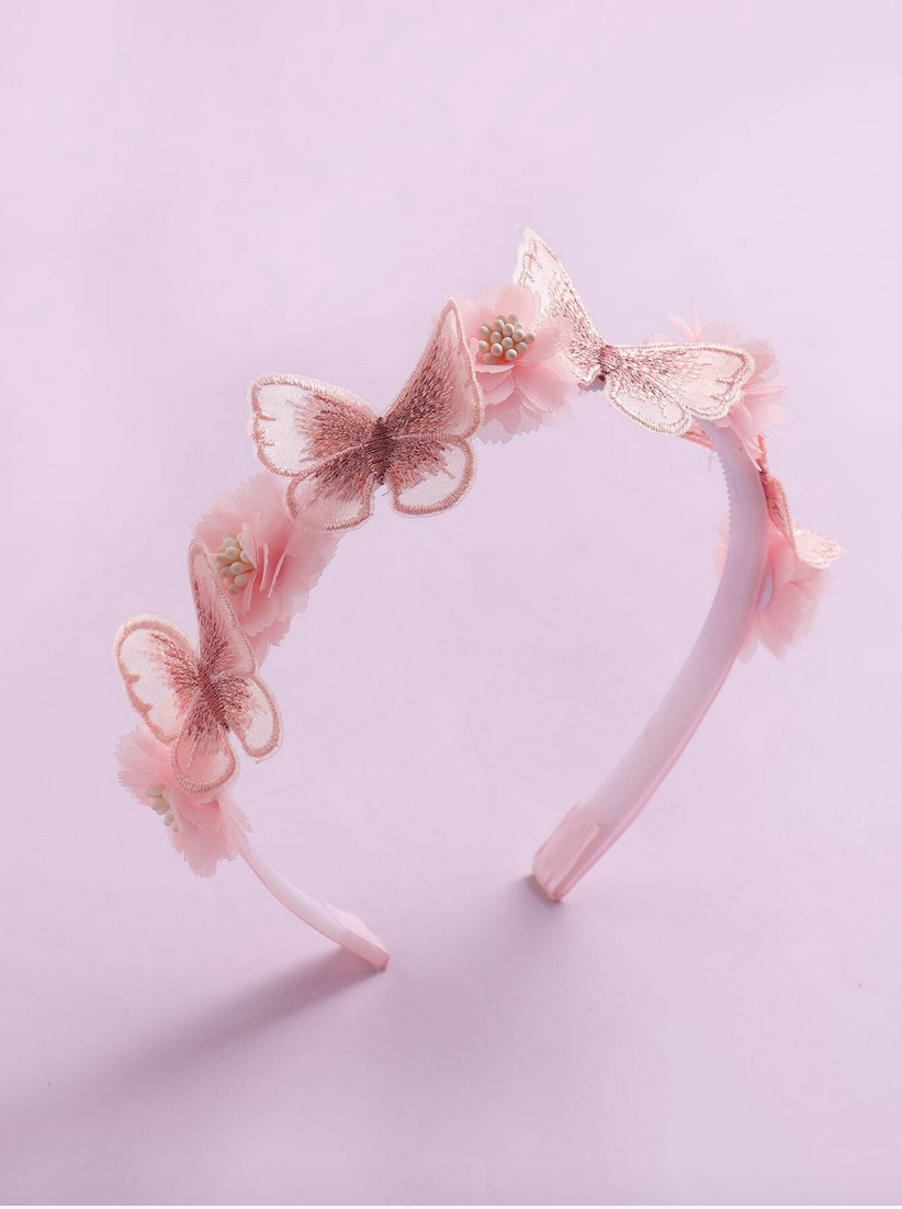 Hairband Soft Pink Girls' Accessory - zoyadresses.co.uk