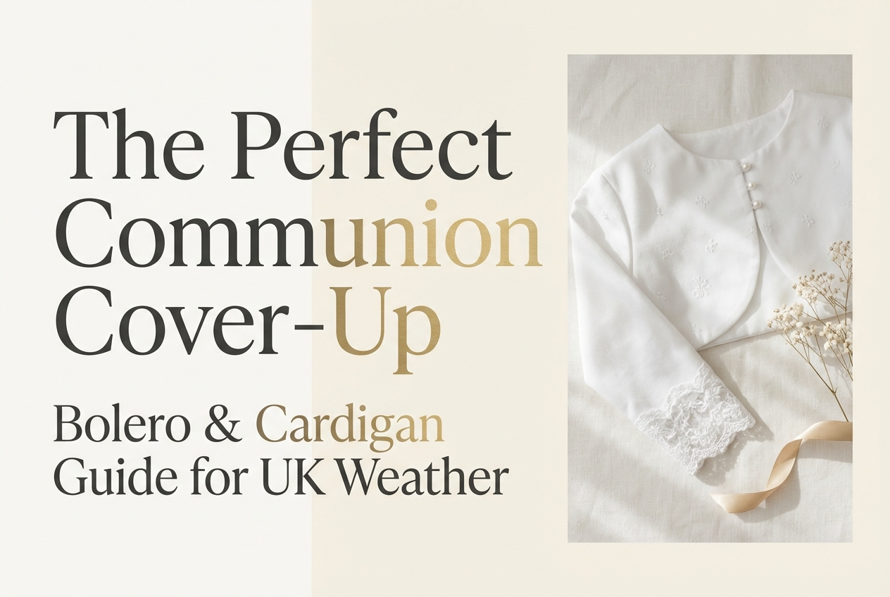 Guide to choosing boleros and cardigans for UK First Holy Communions