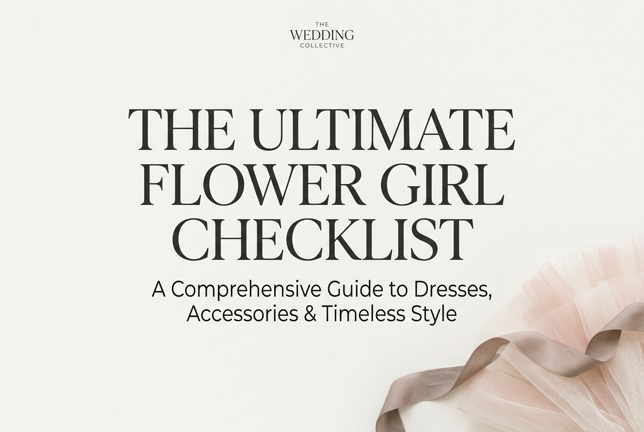 The Complete Flower Girl Checklist: Everything You Need Before the Big Day