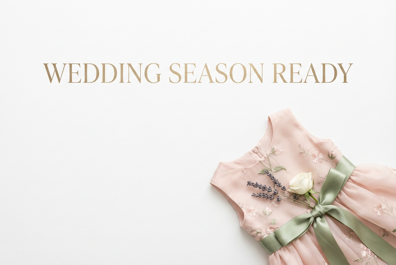 Summer Wedding Season Diary: Styling Girls' Party Dresses for Every Celebration