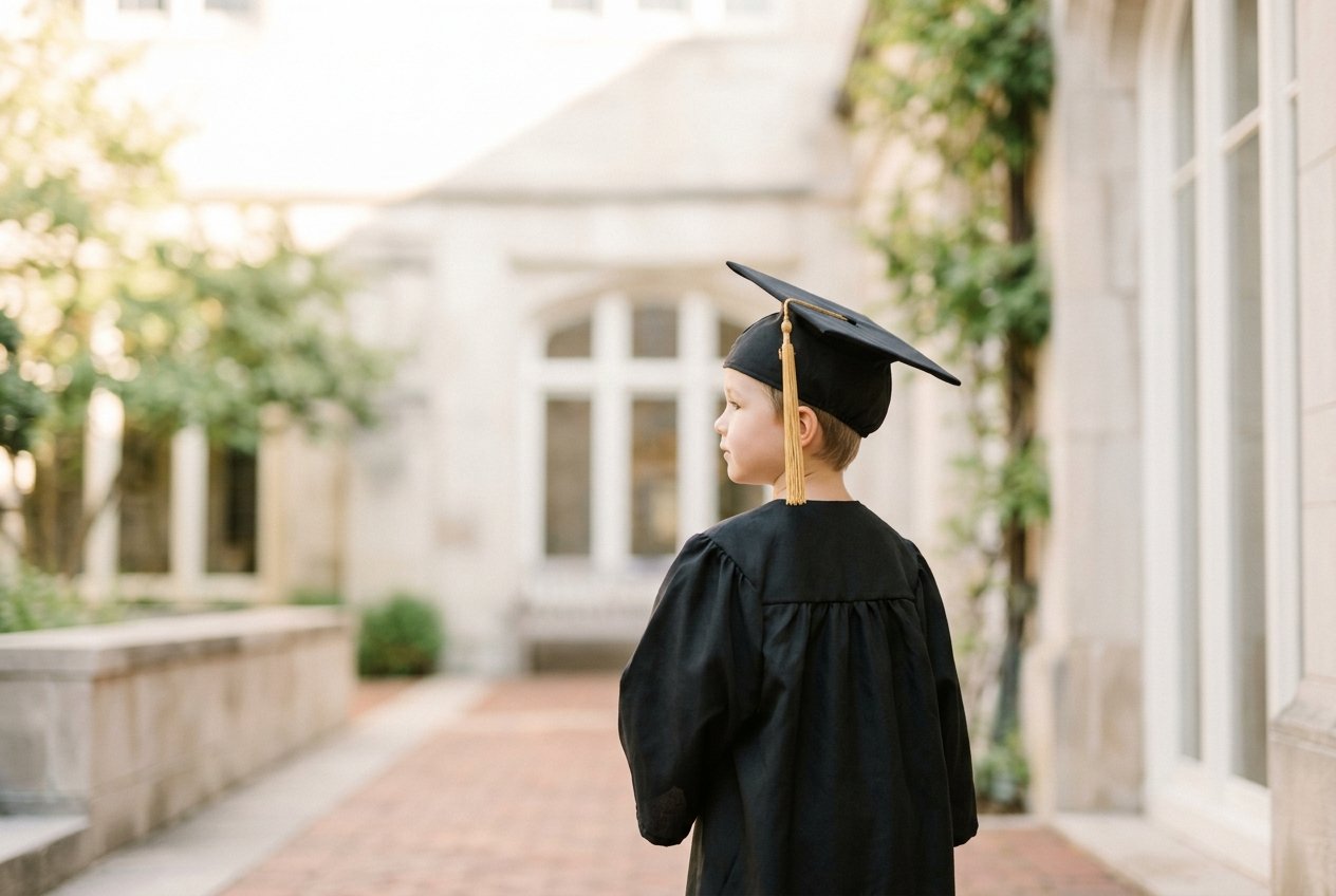 The Smallest Mortarboard in the World: When Nursery Celebrates Its Graduates
