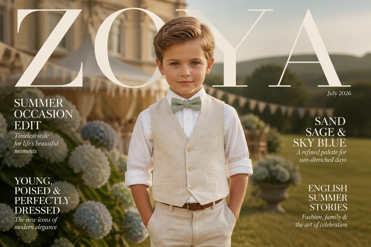 Boys Sets for a British Summer of Weddings and Christenings: A Busy Mum's Planner